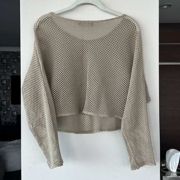 Zara Crochet Off Shoulder Top - Picture 4 of 5